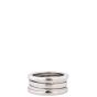 Bvlgari B.Zero1 18k White Gold Three Band Ring
