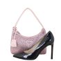 Prada Re-Edition 2000 Satin Crystal Mini Bag