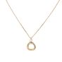 Cartier Trinity Diamond 18k Yellow, White & Rose Gold Necklace
