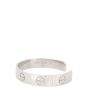 Cartier Love Cuff Bracelet 18k White Gold Large