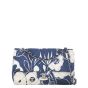 Chanel Single Flap Medium Floral Silk