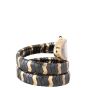 Bvlgari Serpenti Spiga 35mm 18k Rose Gold Diamond Watch