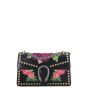 Gucci Floral Embroidered Studded Dionysus Small Shoulder Bag