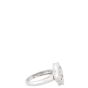 Van Cleef & Arpels Vintage Alhambra Guilloche 18k White Gold Ring
