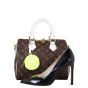Louis Vuitton Speedy 25 Bandouliere Monogram LV Match