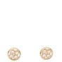Louis Vuitton Sun Blossom BB Diamond 18k Rose Gold Earrings