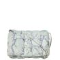 Bottega Veneta Padded Cassette Snakeskin Embossed