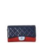 Chanel CC Wallet on Chain Tricolour