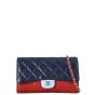 Chanel CC Wallet on Chain Tricolour
