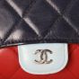 Chanel CC Wallet on Chain Tricolour