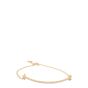 Tiffany & Co T Smile Diamond 18k Rose Gold Bracelet 