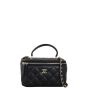 Chanel Top Handle Vanity Case Chain Bag Small