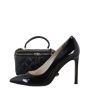 Chanel Top Handle Vanity Case Chain Bag Small