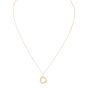 Cartier Trinity Diamond 18k Yellow, White & Rose Gold Necklace