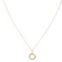 Cartier Trinity Diamond 18k Yellow, White & Rose Gold Necklace