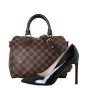 Louis Vuitton Speedy 25 Bandouliere Damier Ebene