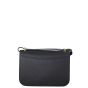 Prada Saffiano Cuir Embleme Flap Shoulder Bag