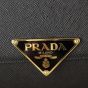 Prada Saffiano Cuir Embleme Flap Shoulder Bag