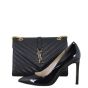 Saint Laurent Matelasse Envelope Medium Bag