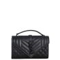 Saint Laurent Monogram Mix Matelasse Envelope Chain Bag Small