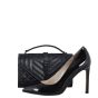 Saint Laurent Monogram Mix Matelasse Envelope Chain Bag Small