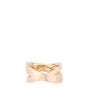 Tiffany & Co. Atlas X Wide Diamond 18k Rose Gold Ring