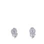 Tiffany & Co Diamond Platinum Stud Earrings
