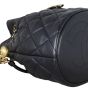 Chanel Quilted CC Drawstring Bucket Bag