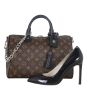 Louis Vuitton Speedy Soft 30 Monogram Dark