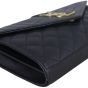 Saint Laurent Monogram Mix Matelasse Envelope Wallet on Chain