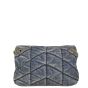 Saint Laurent Loulou Puffer Small Denim