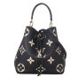 Louis Vuitton NeoNoe MM Monogram Empreinte Giant Bicolour