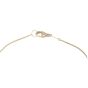 Tiffany & Co T1 Narrow Circle Diamond 18k Yellow Gold Pendant Necklace