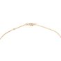 Hermes Amulettes Constance Pendant Diamond 18k Rose Gold Necklace