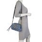 Gucci GG Marmont Small Camera Bag Denim Pearl Studded