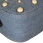 Gucci GG Marmont Small Camera Bag Denim Pearl Studded