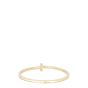 Tiffany & Co T1 Narrow Hinged Diamond 18k Yellow Gold Bracelet