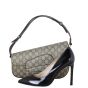 Gucci GG Supreme Horsebit 1955 Asymmetric Shoulder Bag