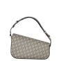 Gucci GG Supreme Horsebit 1955 Asymmetric Shoulder Bag