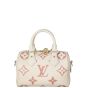 Louis Vuitton Speedy 20 Bandouliere Monogram Empreinte Giant Bicolour