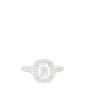 Tiffany & Co Soleste Cushion Cut Double Halo Diamond Ring