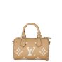 Louis Vuitton Nano Speedy Monogram Empreinte Giant Bicolour