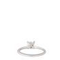 Tiffany & Co Princess Cut Solitaire Diamond Platinum Ring