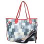 Louis Vuitton Neverfull MM Denim Rouge
