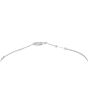 Van Cleef & Arpels Vintage Alhambra Diamond 18k White Gold Pendant Necklace