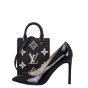 Louis Vuitton Petit Sac Plat Monogram Empreinte Giant Bicolour