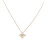 Louis Vuitton Star Blossom Diamond 18k Rose Gold Pendant Necklace