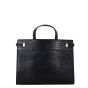 Saint Laurent Manhattan Tote Medium Croc Embossed