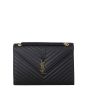 Saint Laurent Matelasse Envelope Large Bag
