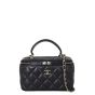 Chanel Top Handle Vanity Case Chain Bag Small